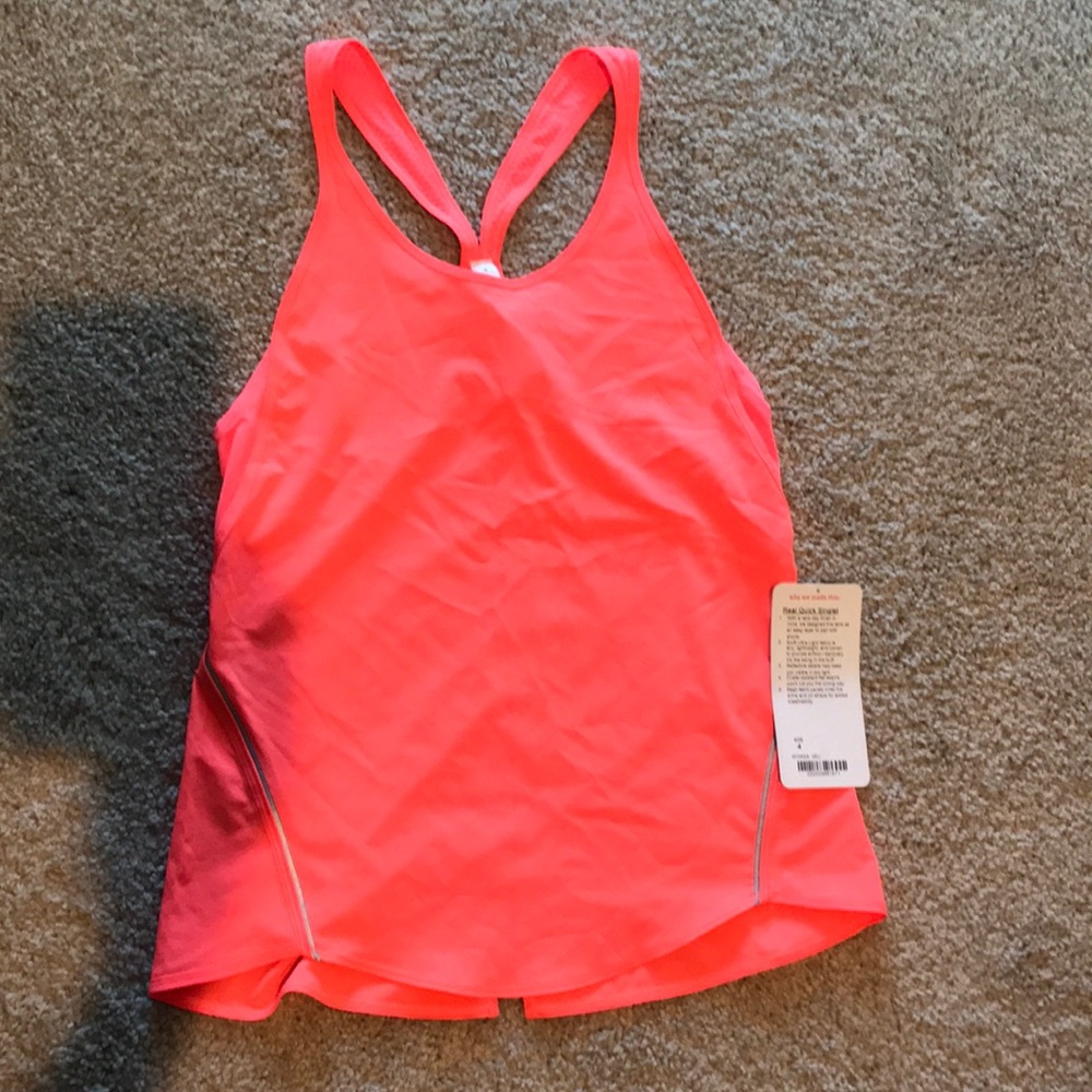 Lululemon Real Quick Singlet Tank Top